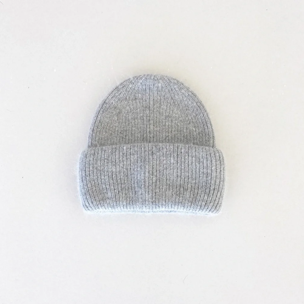 NWT Knit Rabbit Fur Toques - Picture 7 of 10